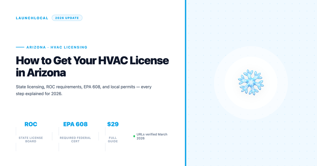 How to Get Your HVAC License in Arizona: The 2026 Step-by-Step Guide