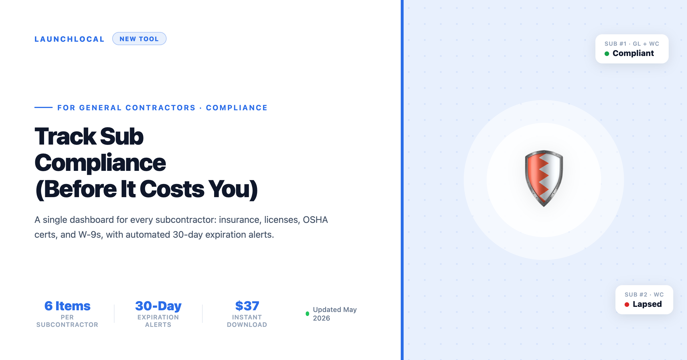 How to Track Subcontractor Compliance — LaunchLocal