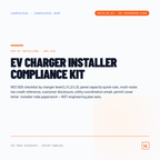EV Charger Installer Compliance Kit — NEC 625, Tax Credits, Permit Workflow — preview
