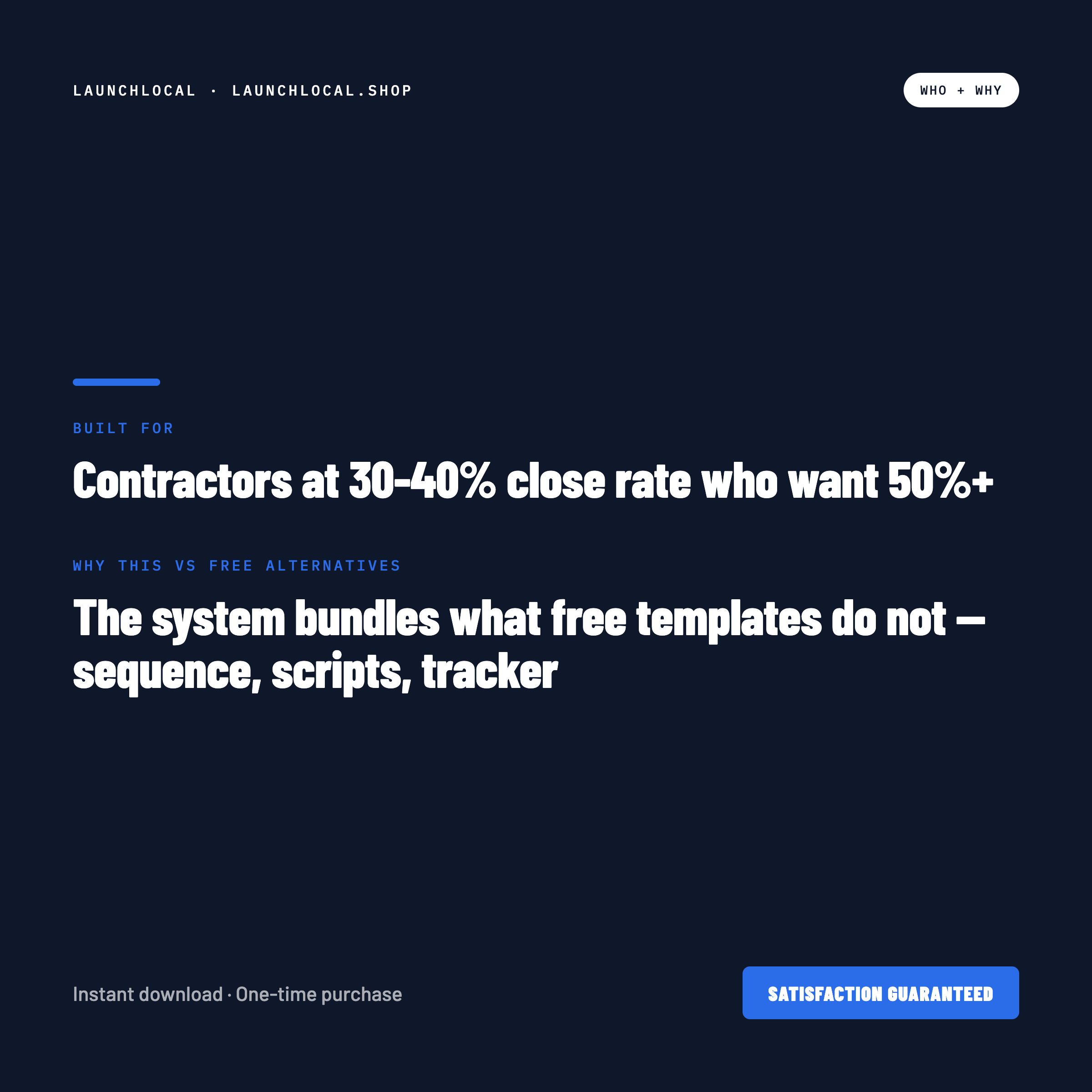 Quote-to-Close Sales Kit — 5 Trade Proposals + Follow-Up + Objection Scripts — built for
