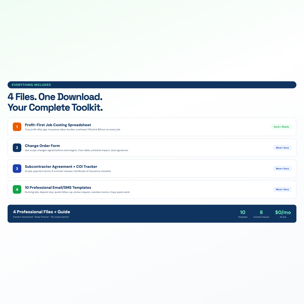 4 Files One Download - Complete Toolkit